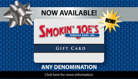 Smokin' Joe's Gift Cards now available
